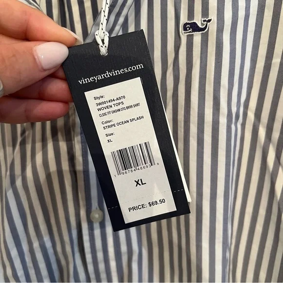NWT Vineyard Vines Button Down Shirt - Picture 7 of 10